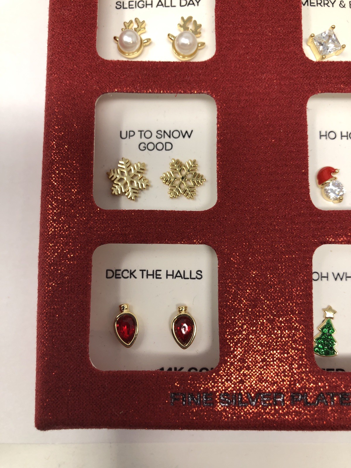 Sparkle Allure Jewelry Set Earrings & Necklace Christmas – NIB New in Box