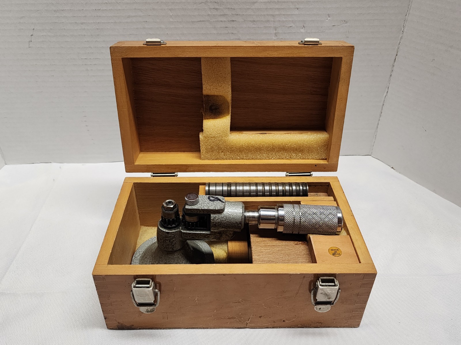 Jeweler Rolling Mill Tool 15 Die SET Bench Top VTG