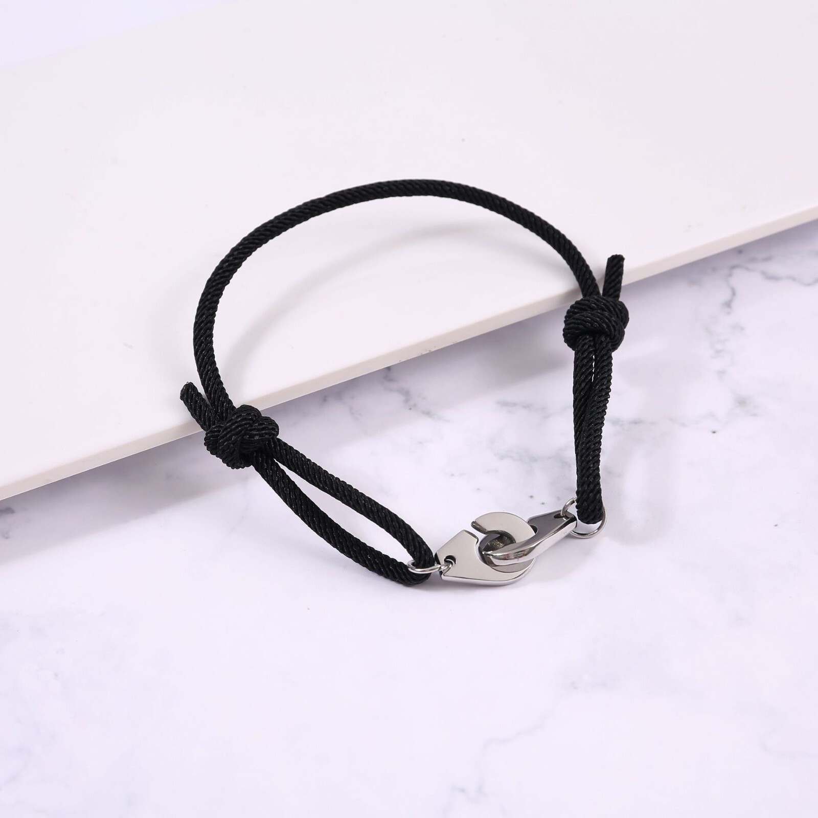 Handcuffs Unisex Nylon Milan Cord Nylon Rope Wrap Bracelet for Men and Women