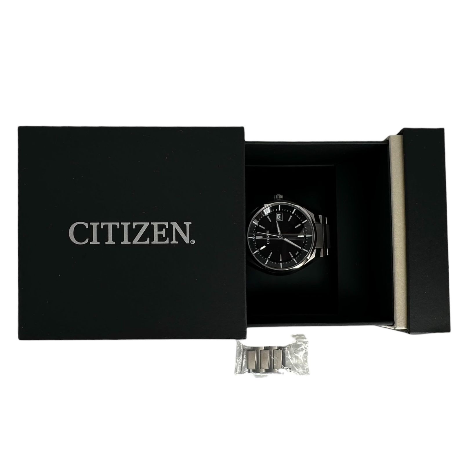Citizen Attesa CB3010-57E Eco-Drive Radio Titanium Black Dial Watch