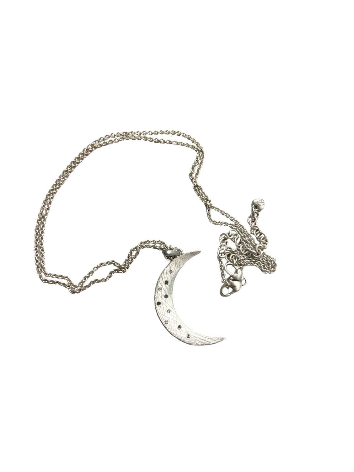Brighton Cosmos Silver Moon Necklace Reversible