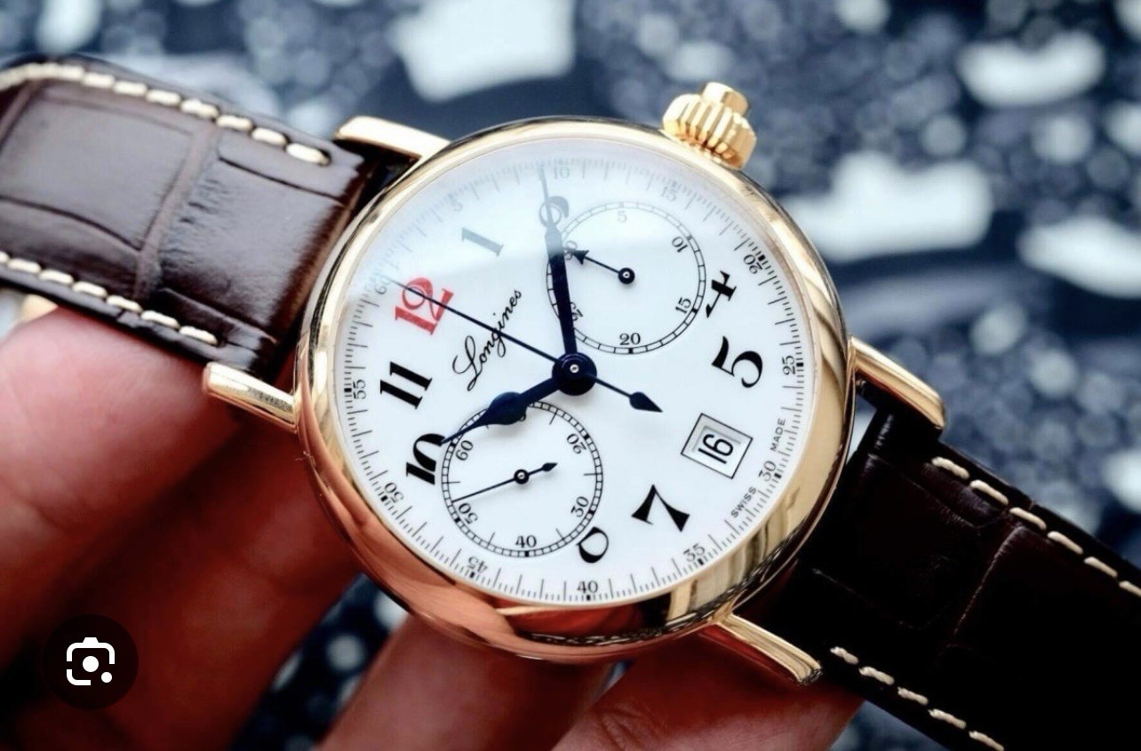 Longines Heritage Chronograph 18k Solid Rose Gold, L2.775.8.23.3
