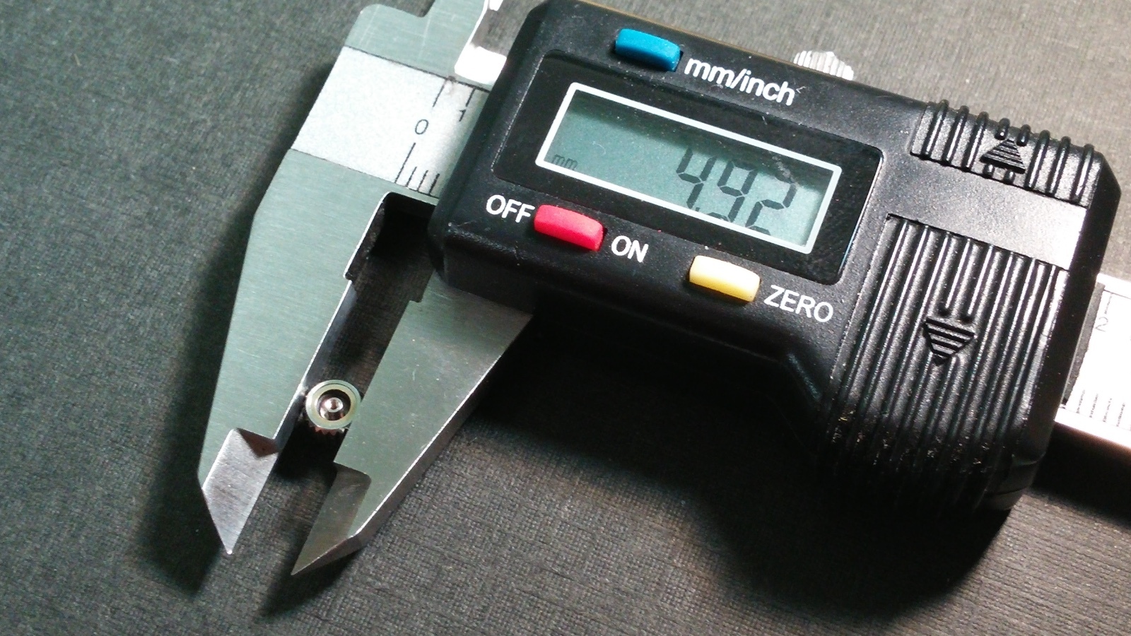 Omega crown stainless steel 4.9mm-5mm (approx) – Genuine, for watch repair