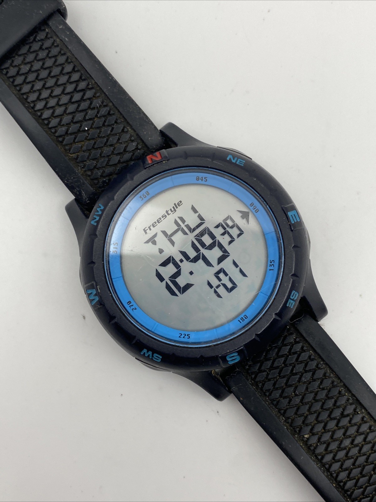 Freestyle Unisex Compass Digital Mariner 100m A126-13 Watch New Battery
