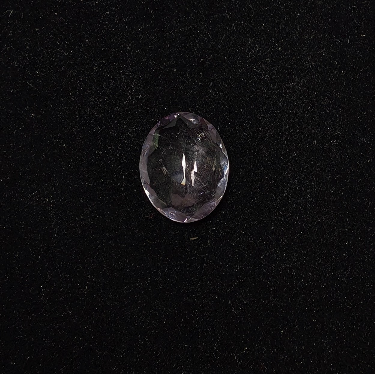 Earth Mined Pink Amethyst Focal Gem Brilliant Oval Cut for Custom Jewelry Making