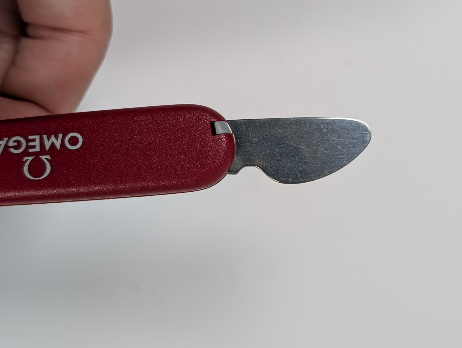 Vtg Victorinox OMEGA Swiss Army Watch Knife 2 Blades