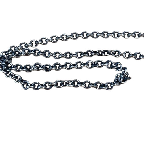 Zocalo Chain Necklace Pendant Silver 925 950 Length 40cm Japan Made
