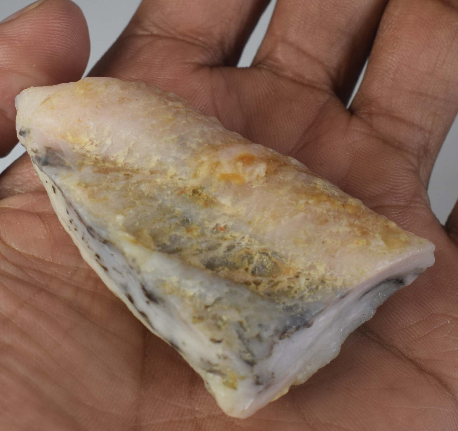 New Product 208 Ct Australian Pink Opal Healing Gemstone Rough Natural Untreated