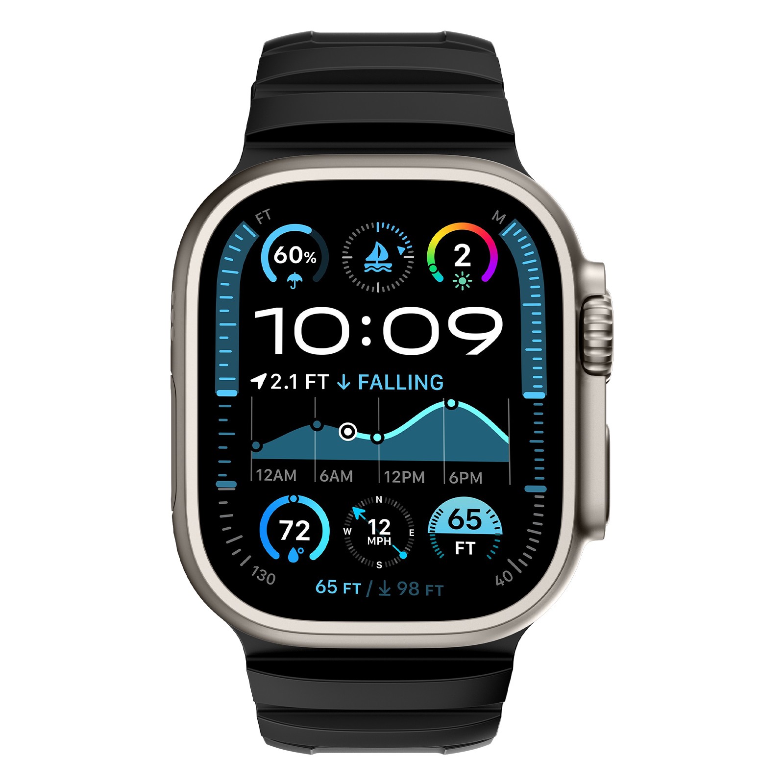 Waterproof Silicone Sport Strap For iWatch Series 11 10 9 8 7 6 SE 5 Ultra 3/2/1