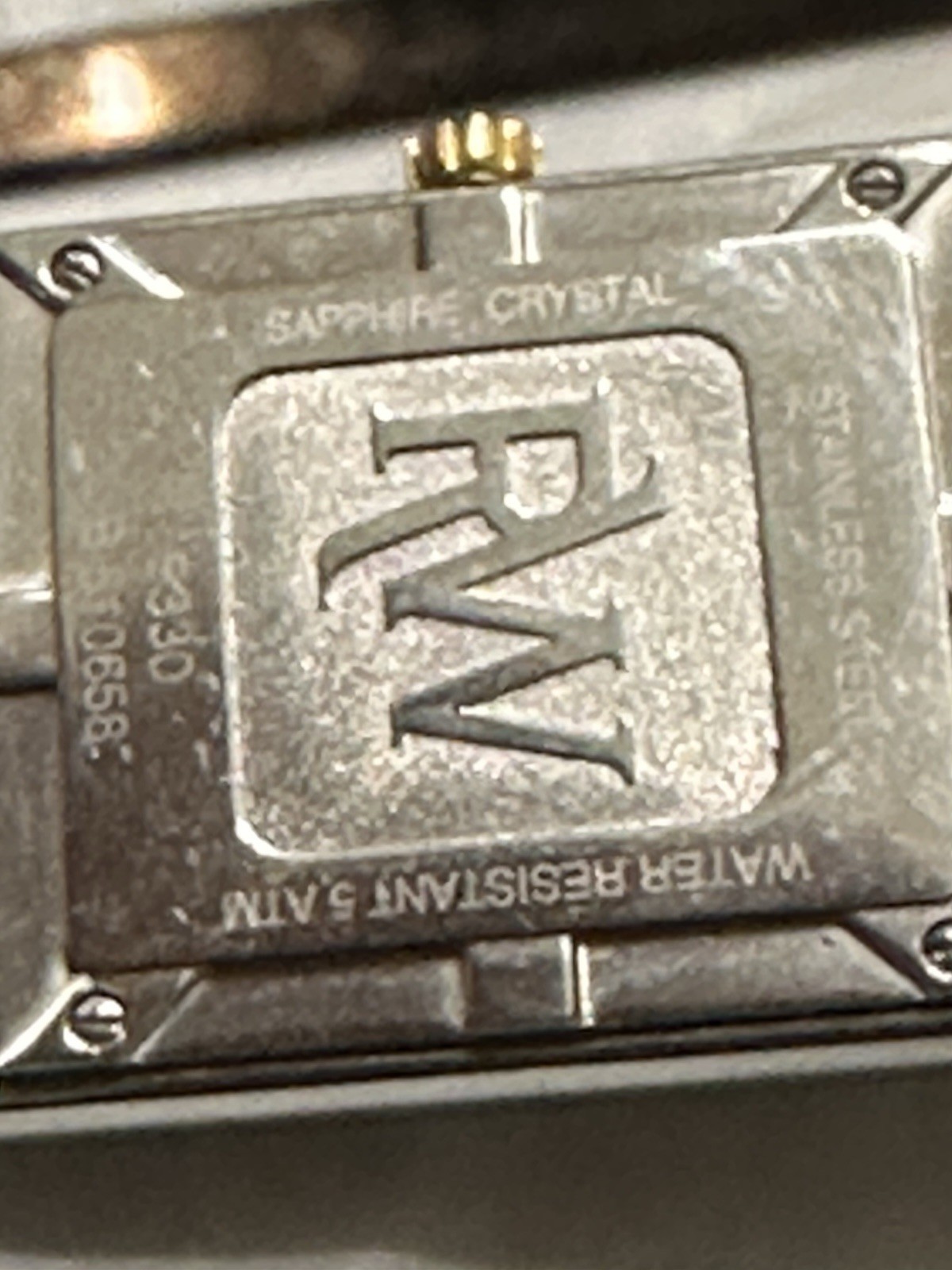 Raymond weil mens watch Parsifal Gold & Diamond