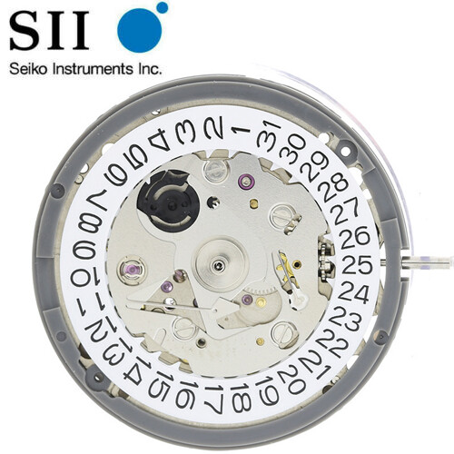 Seiko (SII) NH35 / NH35A Automatic Movement, 3 Hands / Date at 3 – Brand New!