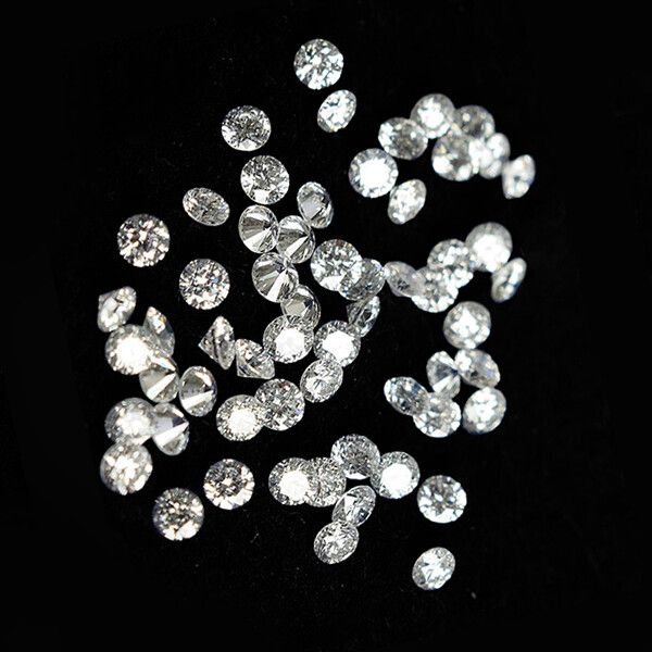 .01 Ct Loose Untreated Natural White Diamond SI2 Small Melee 1 Pointer