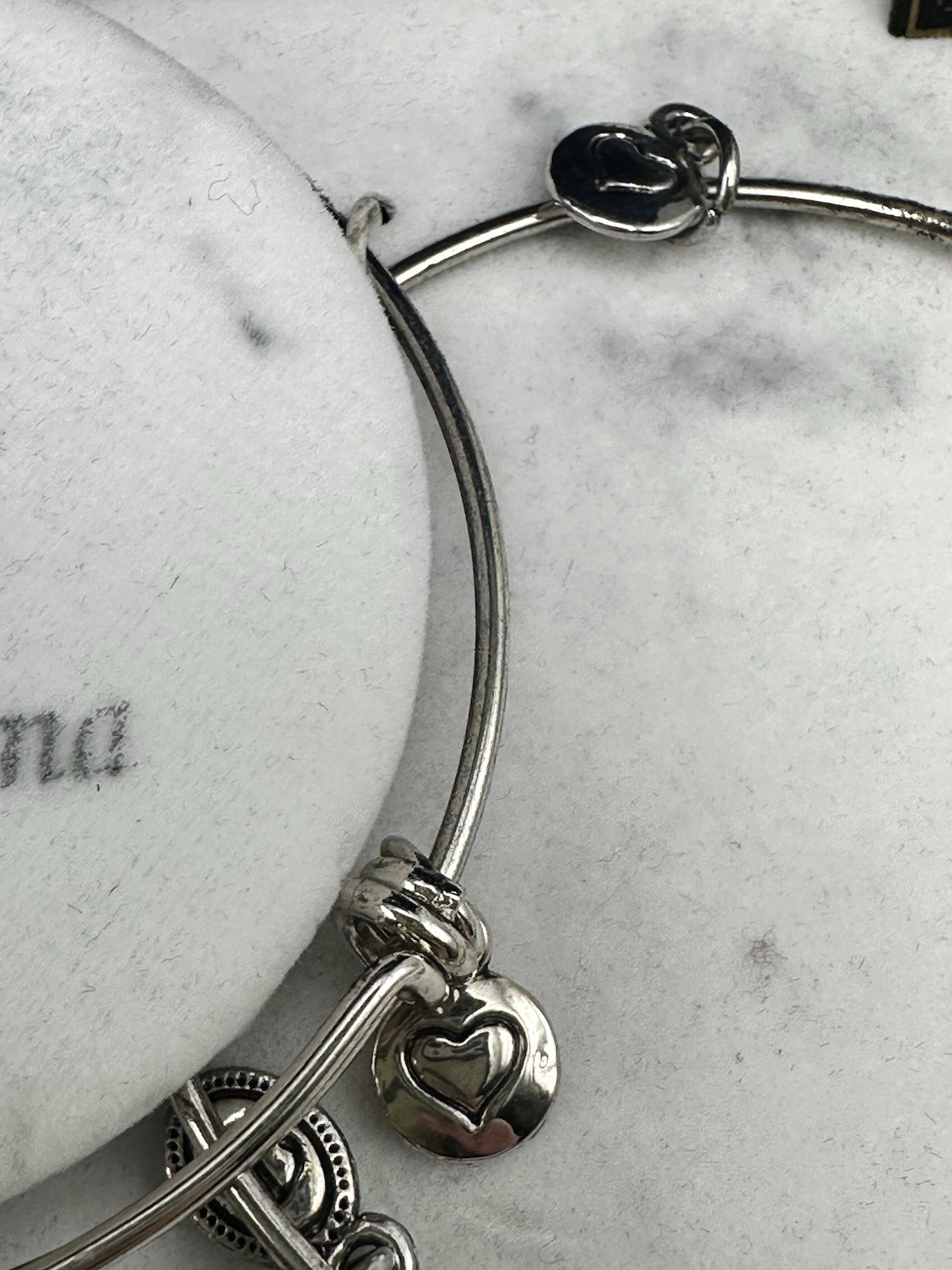 Bella Perlina Charm Bracelet Trio I Love My Dog Series Stainless Steel