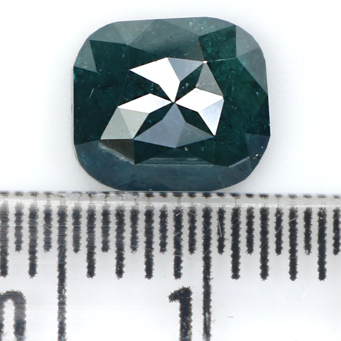 1.16 Ct Natural Loose Cushion Shape Diamond 6.90 MM Blue Color Diamond NQ1668