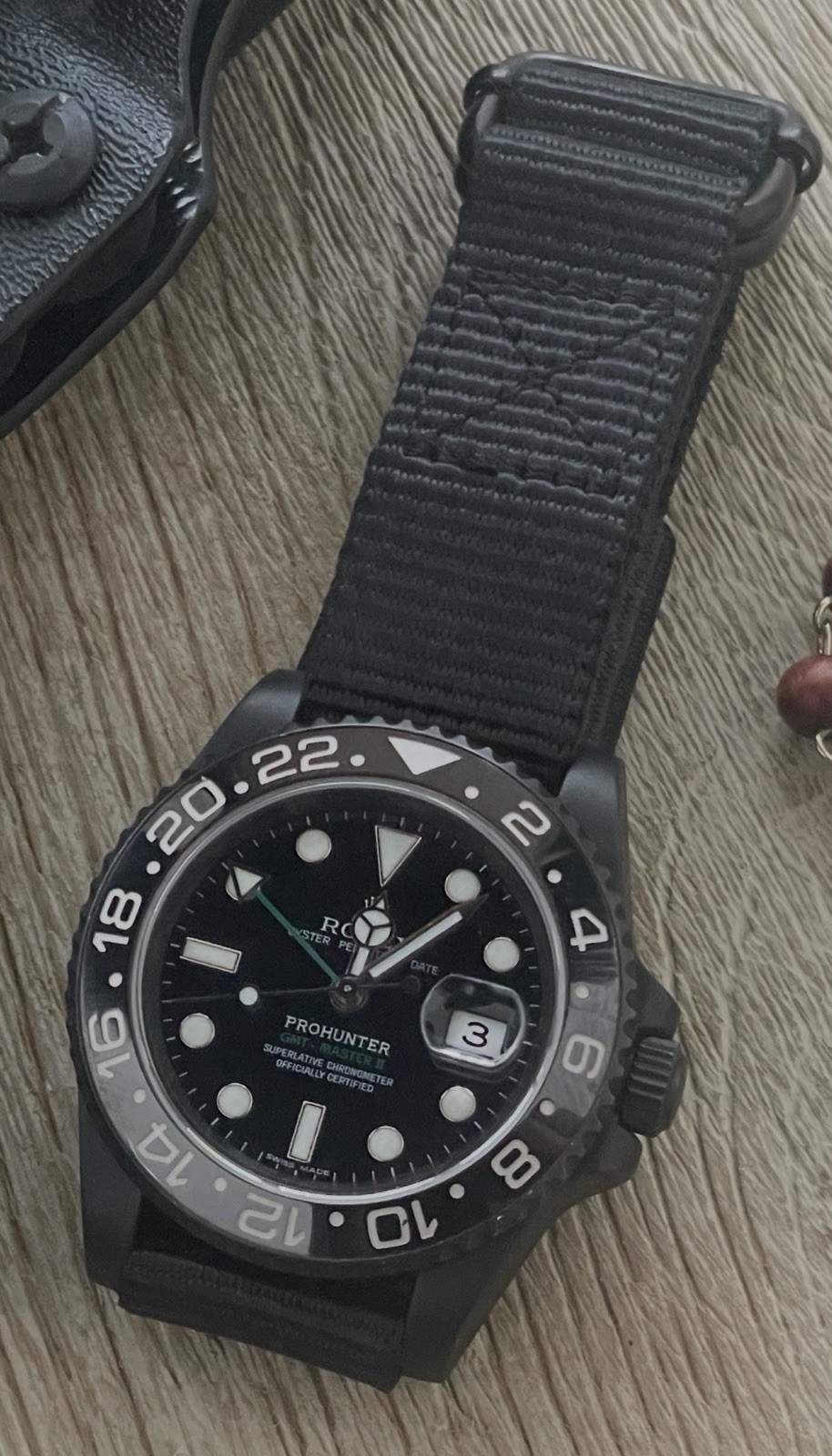 Pro Hunter Stealth Military GMT-Master II Rolex