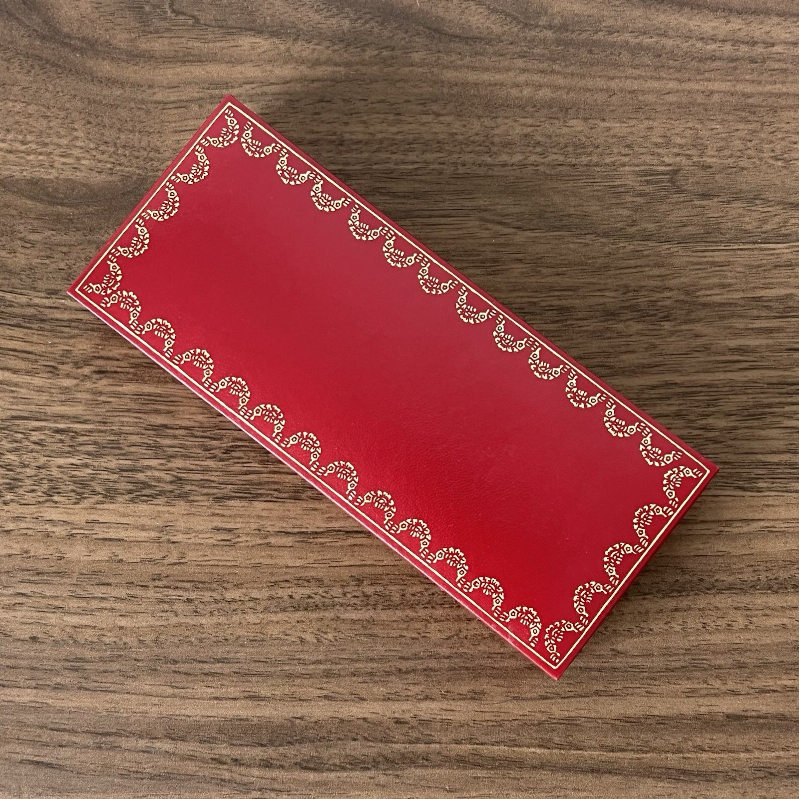 Cartier Pen Box Pouch Authenticity Cards CO508 Case Original Authentic