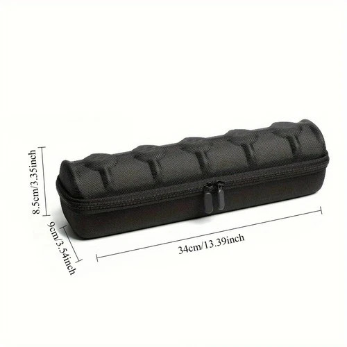 Travel Watch Case 5 Slot Roll Organizer Hard Shell Storage Box Display Pouch Bag