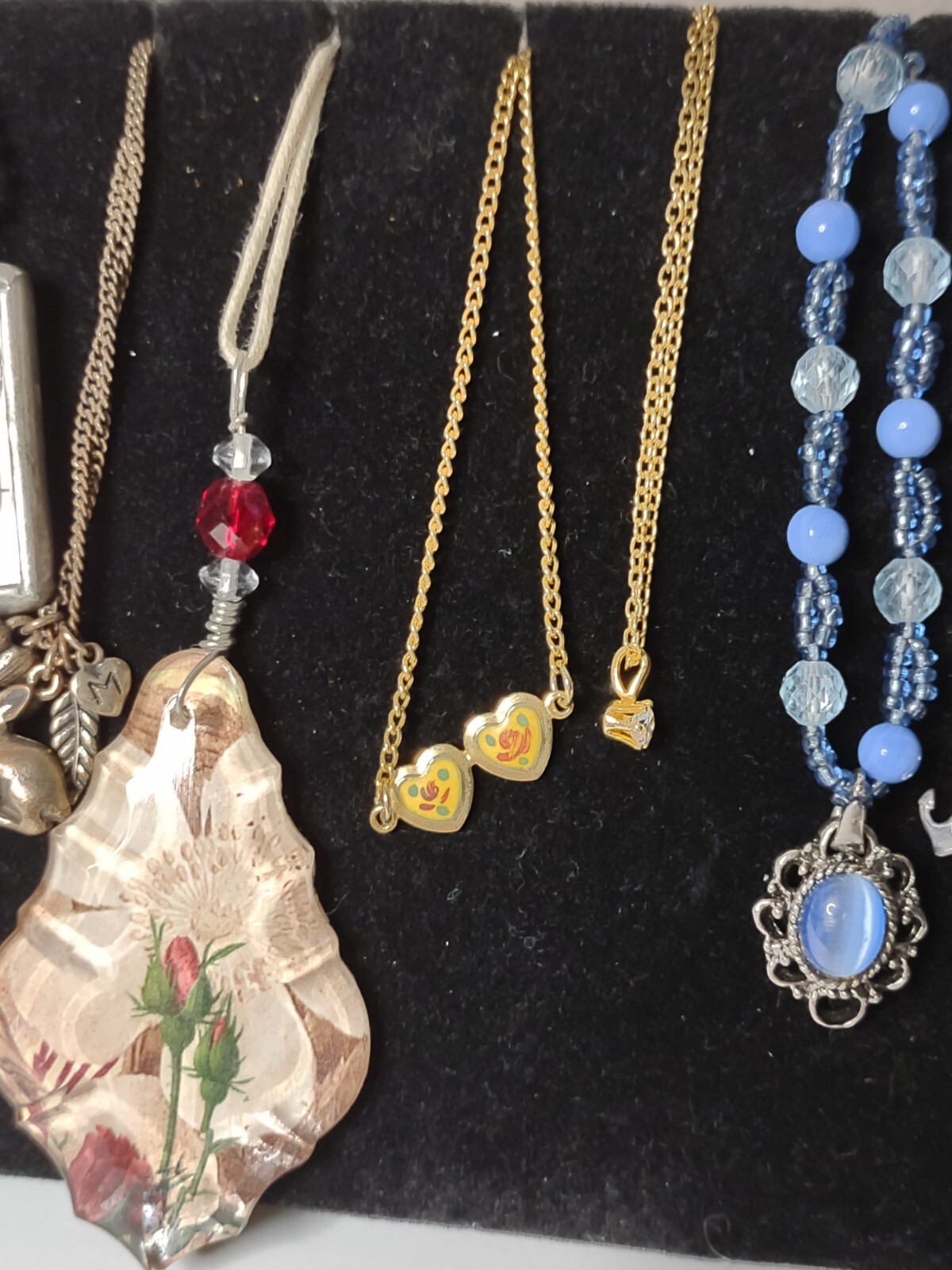 Lot Of 12 Pendant Necklaces Heart, Rabbit, Star, Anchor, Music Necklace Lot P33