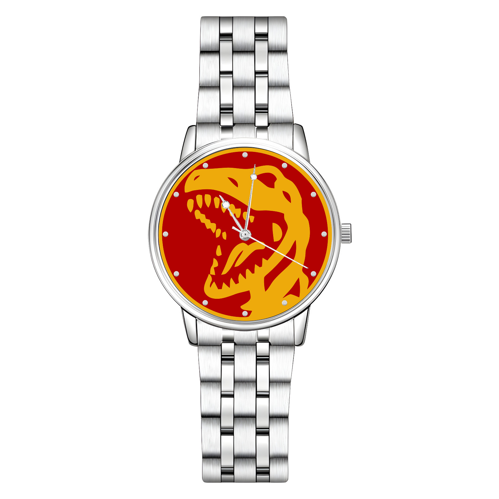 Power Rangers Dino Coins Engraved Wrist Watch