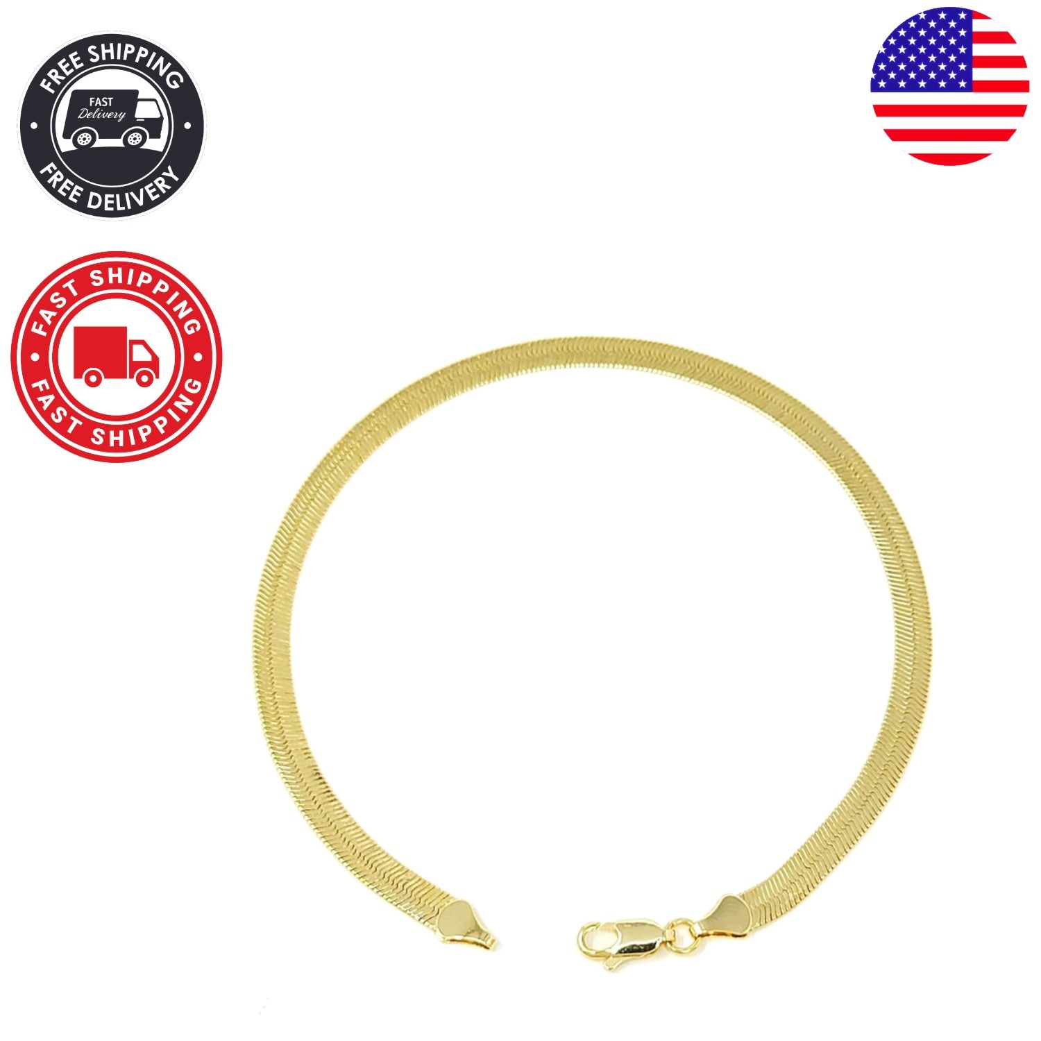 Electro Gold Plated Anklet for Women – 10