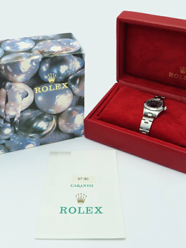Rolex Oyster Perpetual 67180 Stainless Steel 24mm Automatic Women’s #TW2359