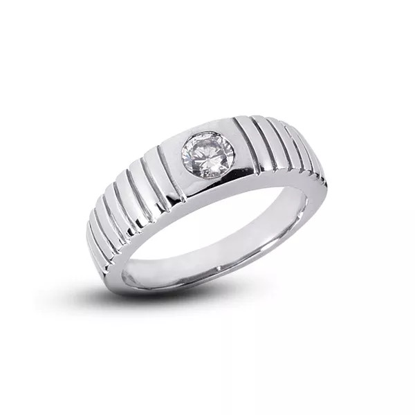 Solitaire Engagement Ring 14K White Gold 1.60 CT Round Lab-Grown Diamond D SI1