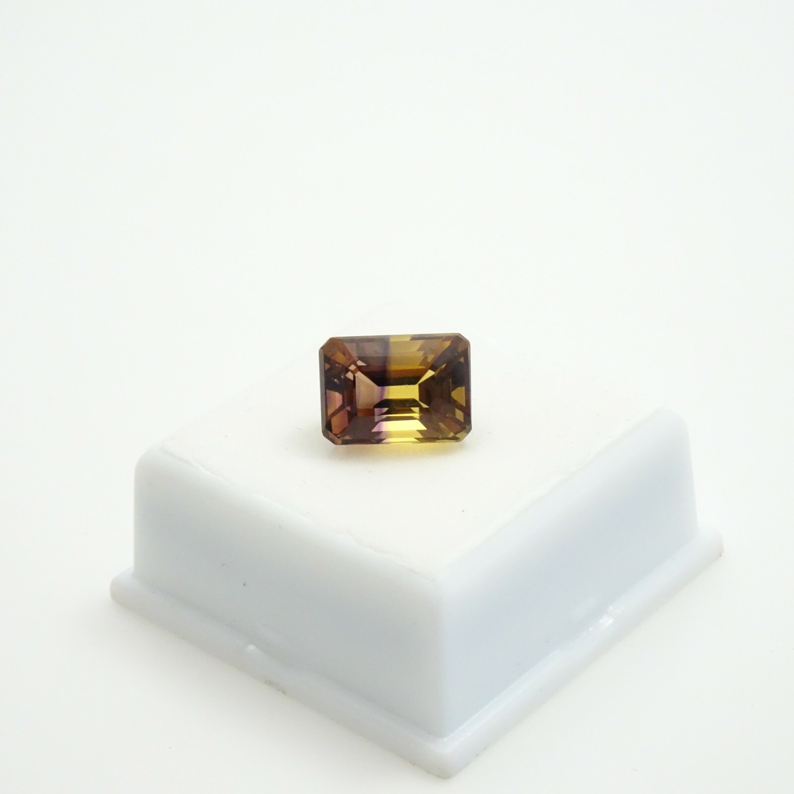 Ametrine – 7.21ct -13x9mm – Emerald Cut- Ametrine Loose Gemstone