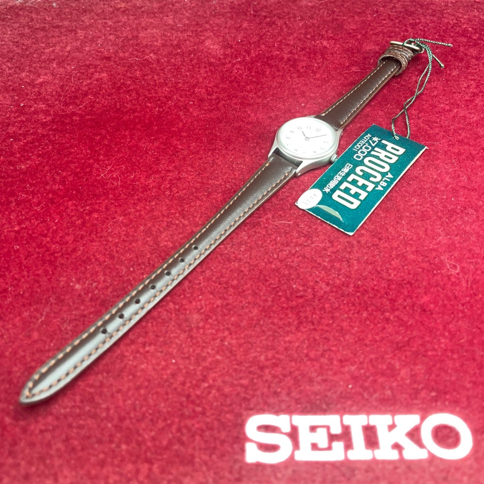 Manufactured in 1997 Battery Changed SEIKO Alba Proceed Made in Japan Vintage An