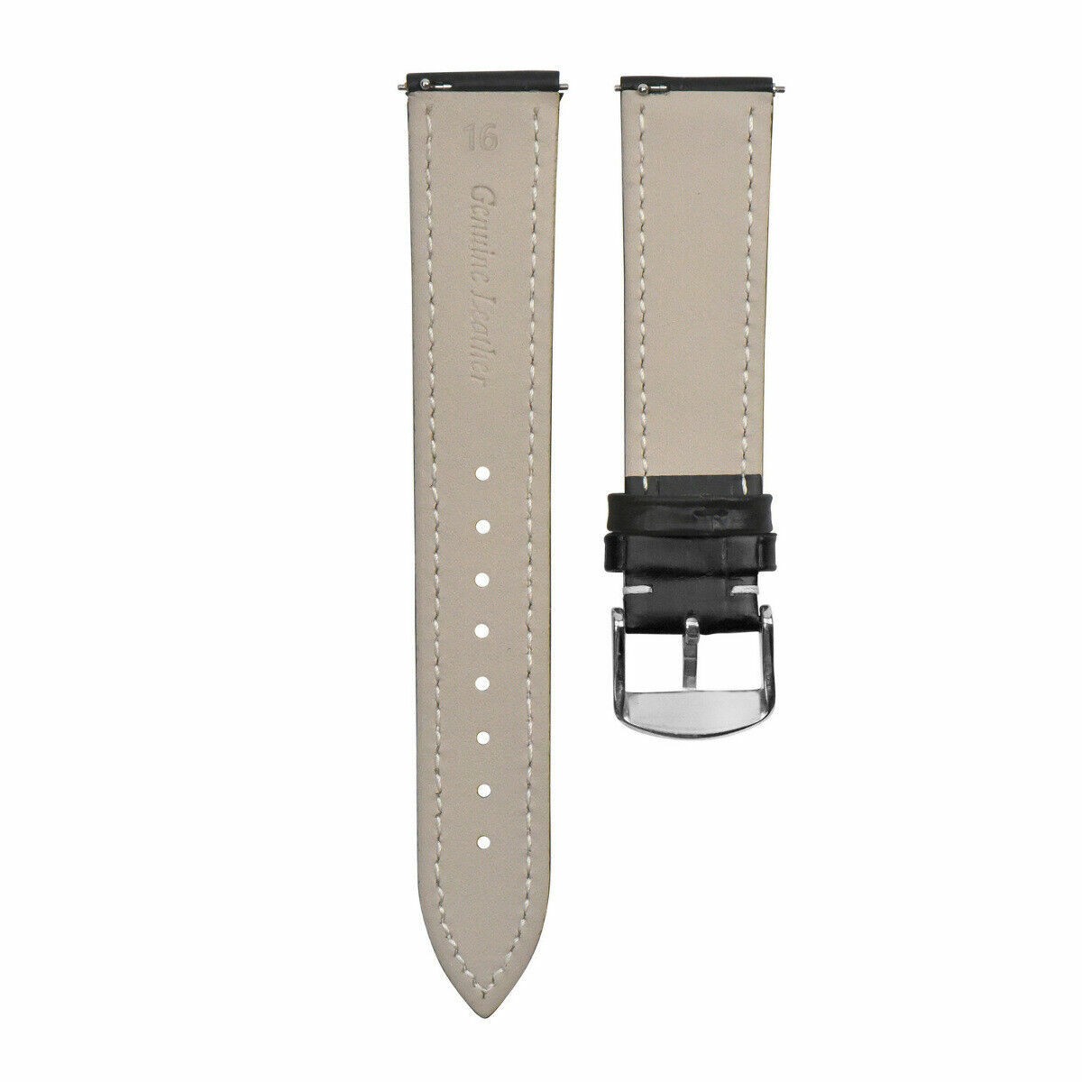 16-18-19-20-22-24MM GENUINE LEATHER WATCH STRAP QUICK RELEASE FOR TISSOT LONG