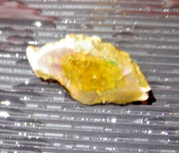 Large 39 Carat Ethiopian Welo Opal Rough with Fire & Color USA FAST SHIPPING