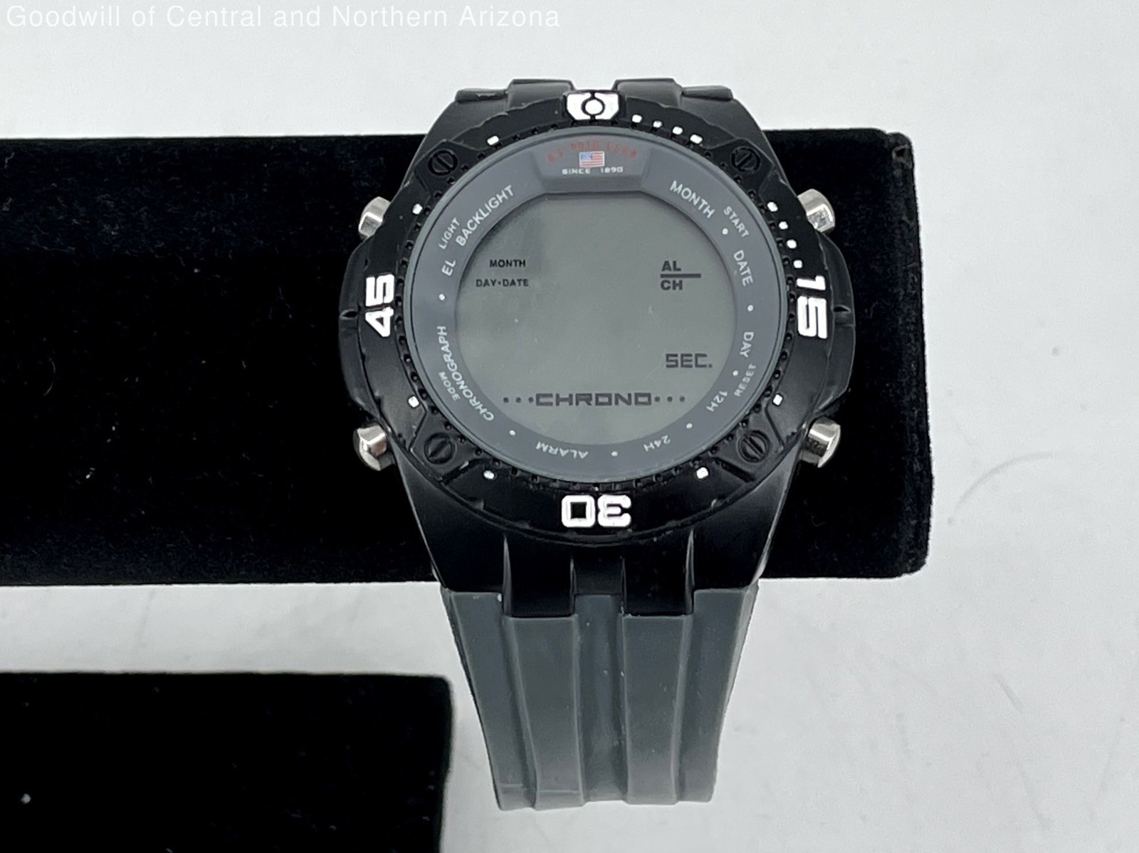 Stainless Steel U.s Polo Assn Digital Chrono Men’s Watch