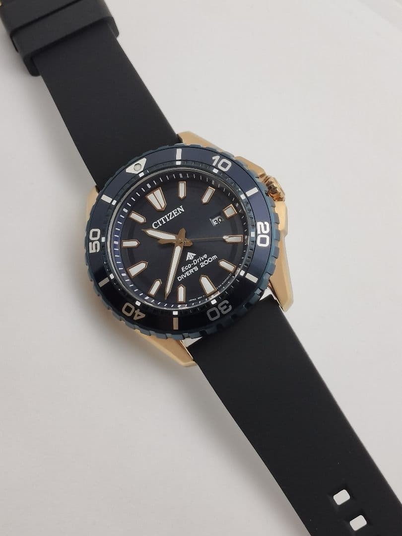 Seiko ProMaster E168-003FR08 Solar Diver 200m Navy Watch