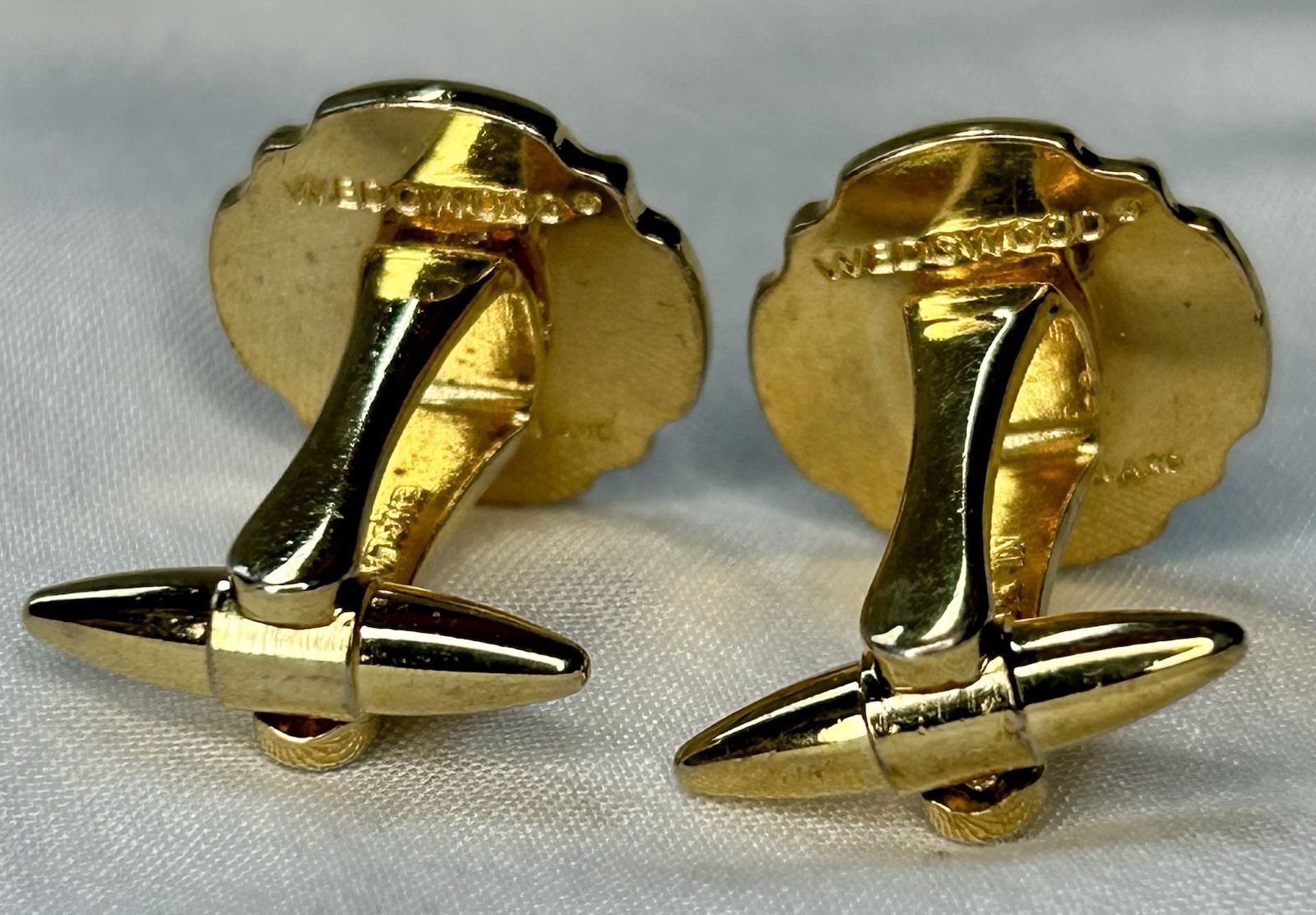 Wedgwood Lot Of 4 Pair Vintage Cufflinks