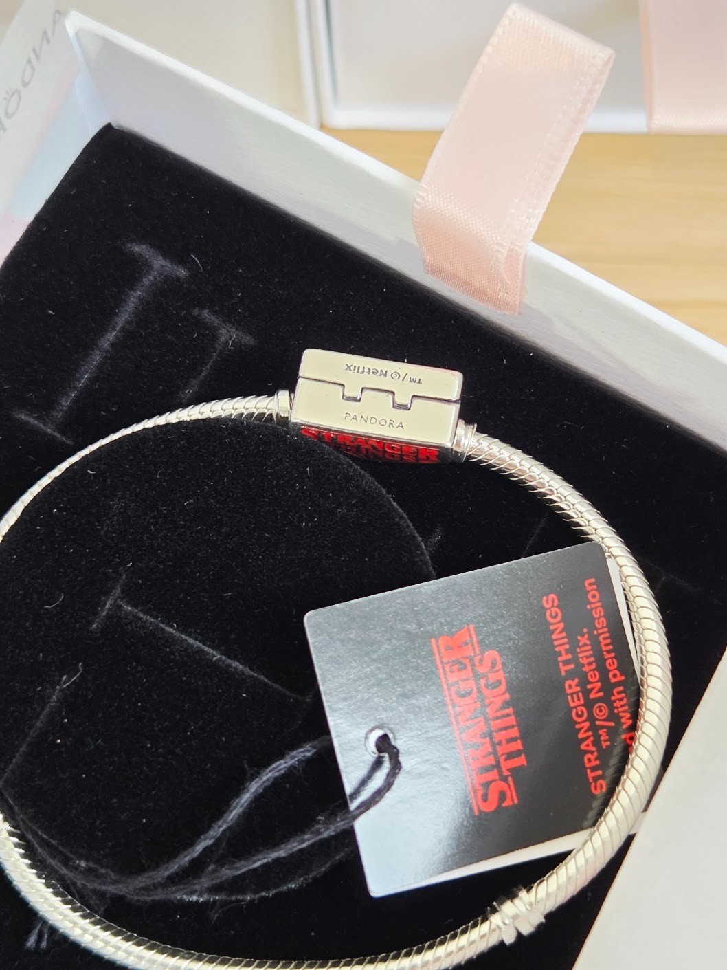 Pandora Stranger Things Friends Don’t Lie Snake Chain Bracelet Silver All Sizes