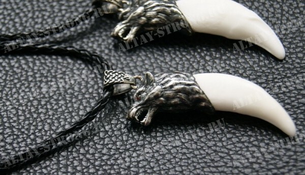 Wolf teeth jewelry Animal Teeth Wolf necklace Wolf head Tooth necklace Wolf
