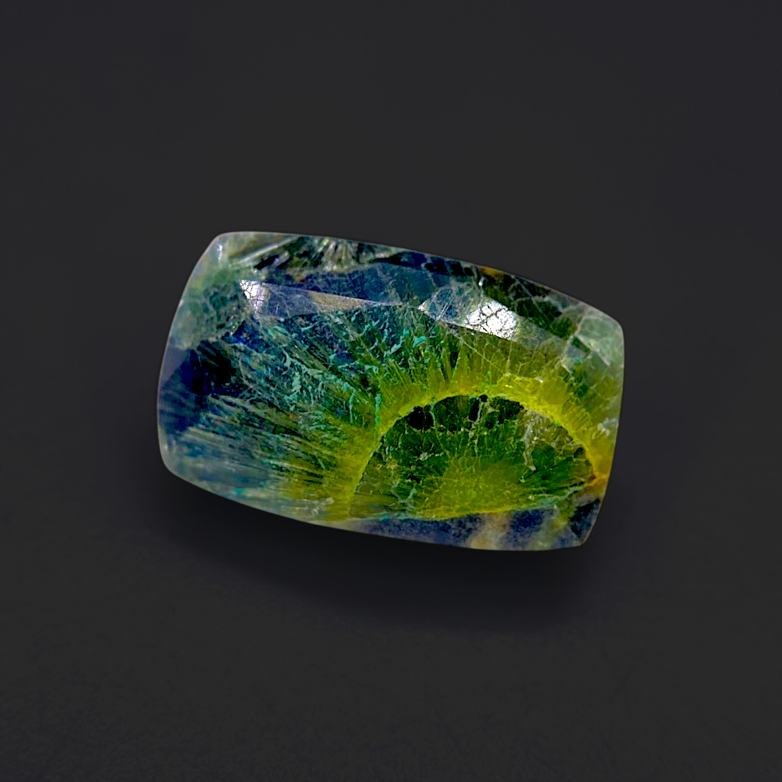 8.95 ct WAVELLITE – ARIZONA, USA – Natural Rare Facetted Gemstone Art Cut Gem