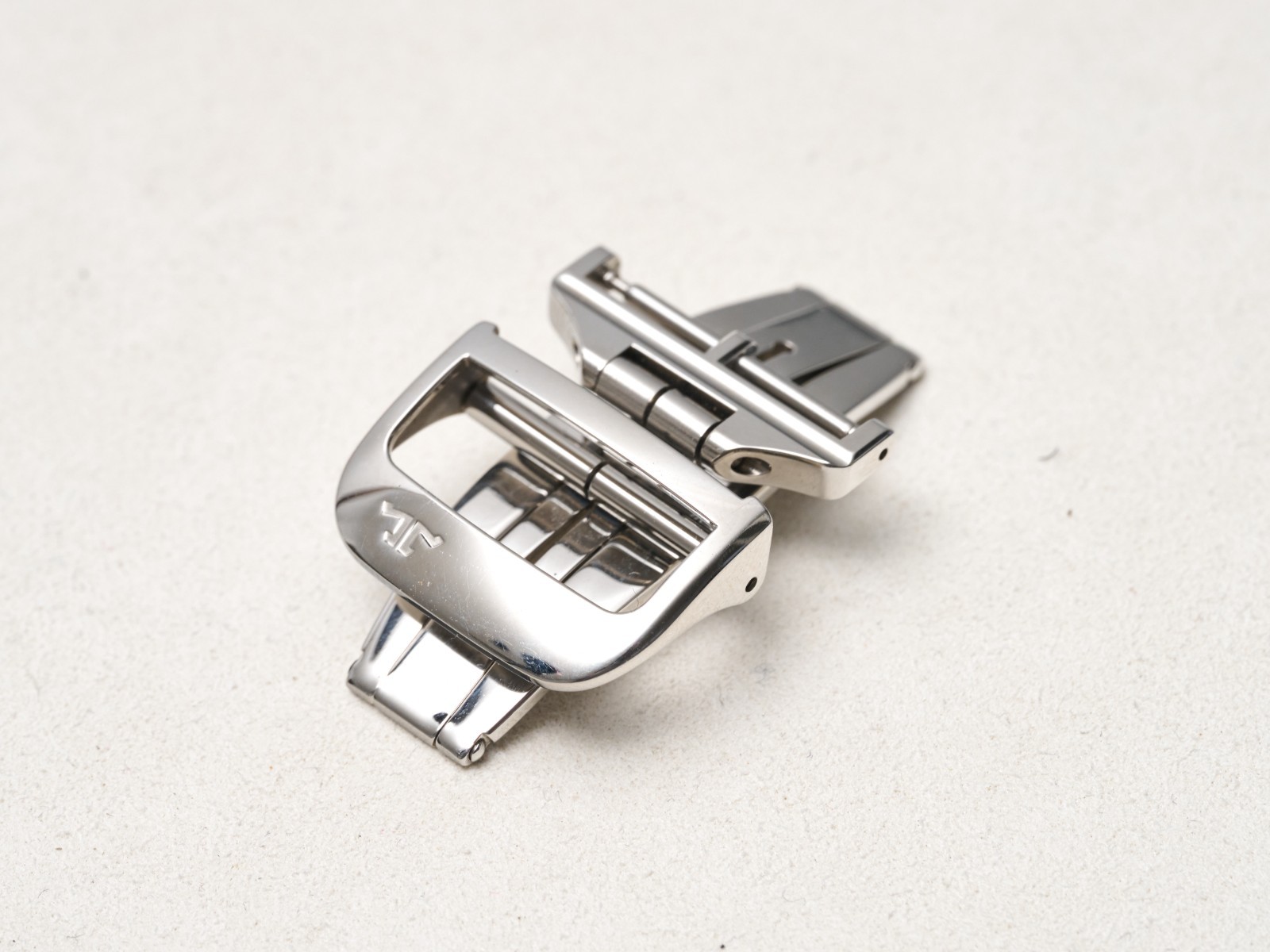 JLC 20mm Deployment Buckle Clasp Steel Double Fold Over Pin Buckle
