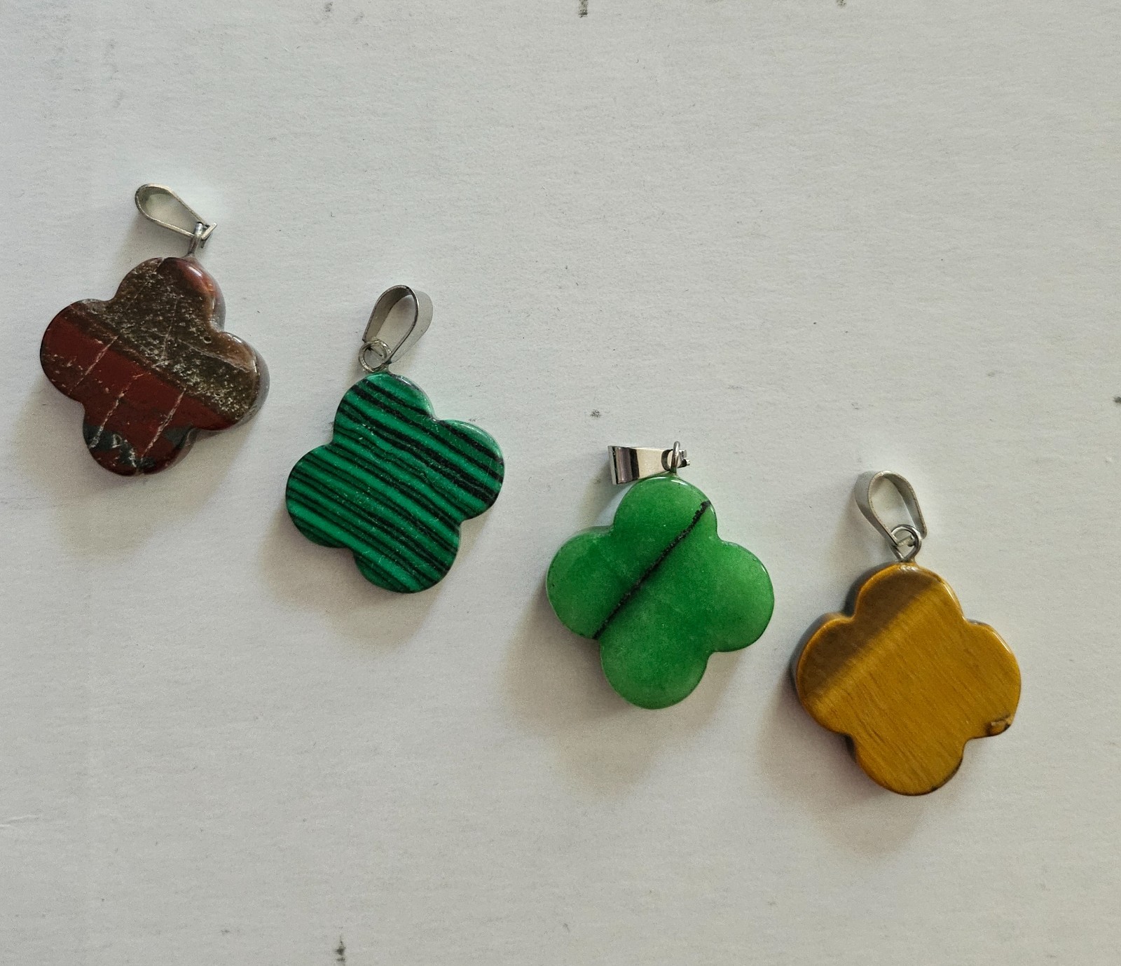 Assorted Crystal pendants with matching necklace