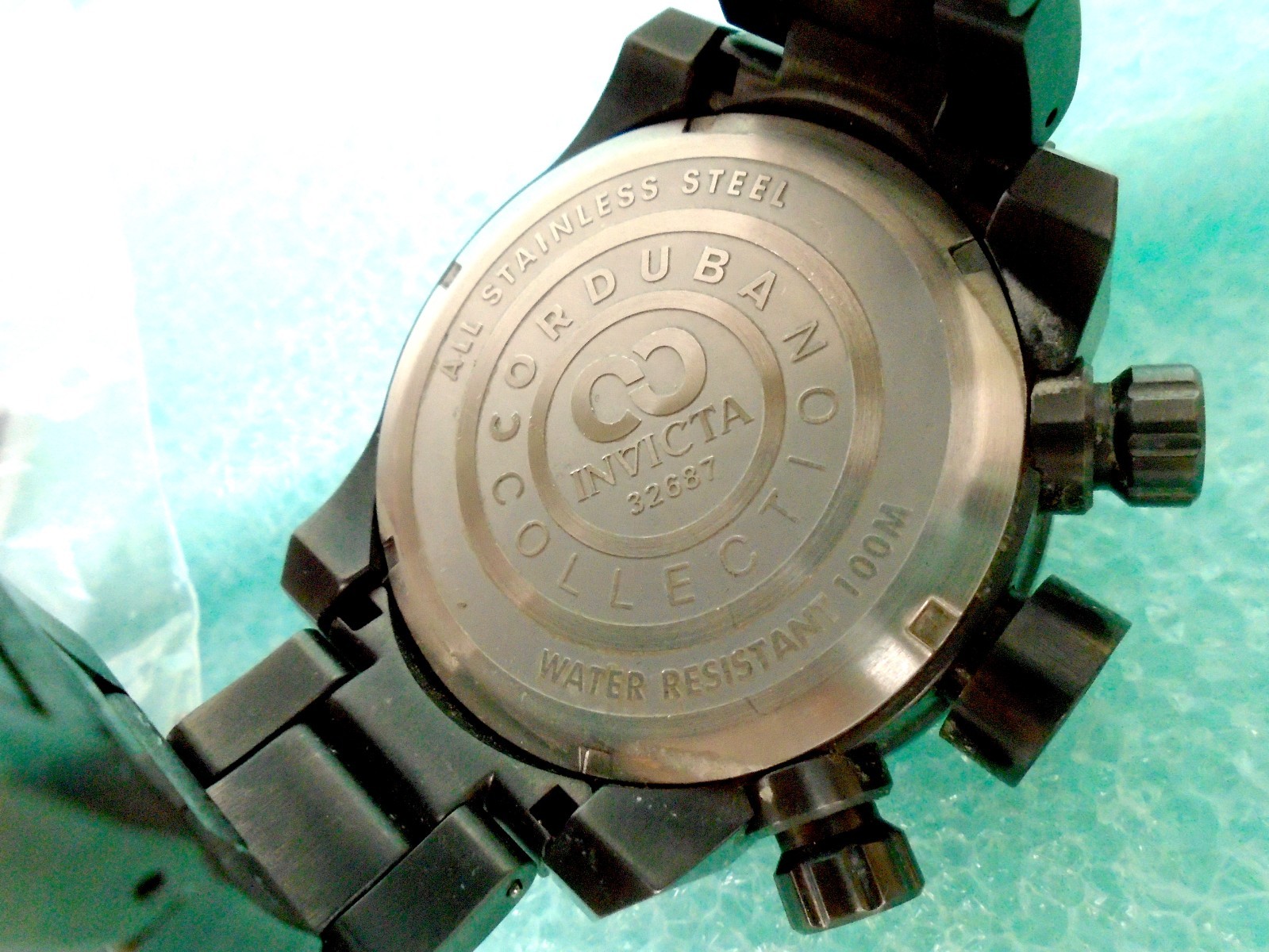 Invicta Model 32686 Corduba Stainless Steel Gun Metal Quartz Men’s Watch HTF