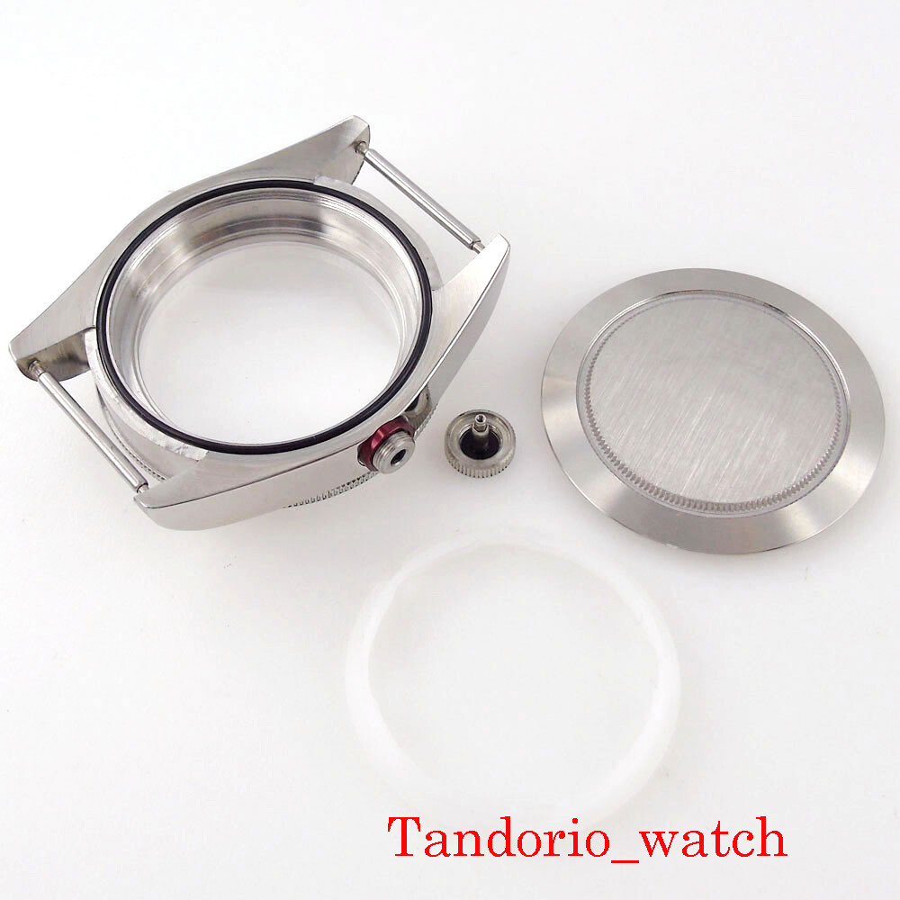 Fit NH35 NH36 ETA 2824 PT5000 ST2130 40mm Sterile Watch Case Sapphire Glass
