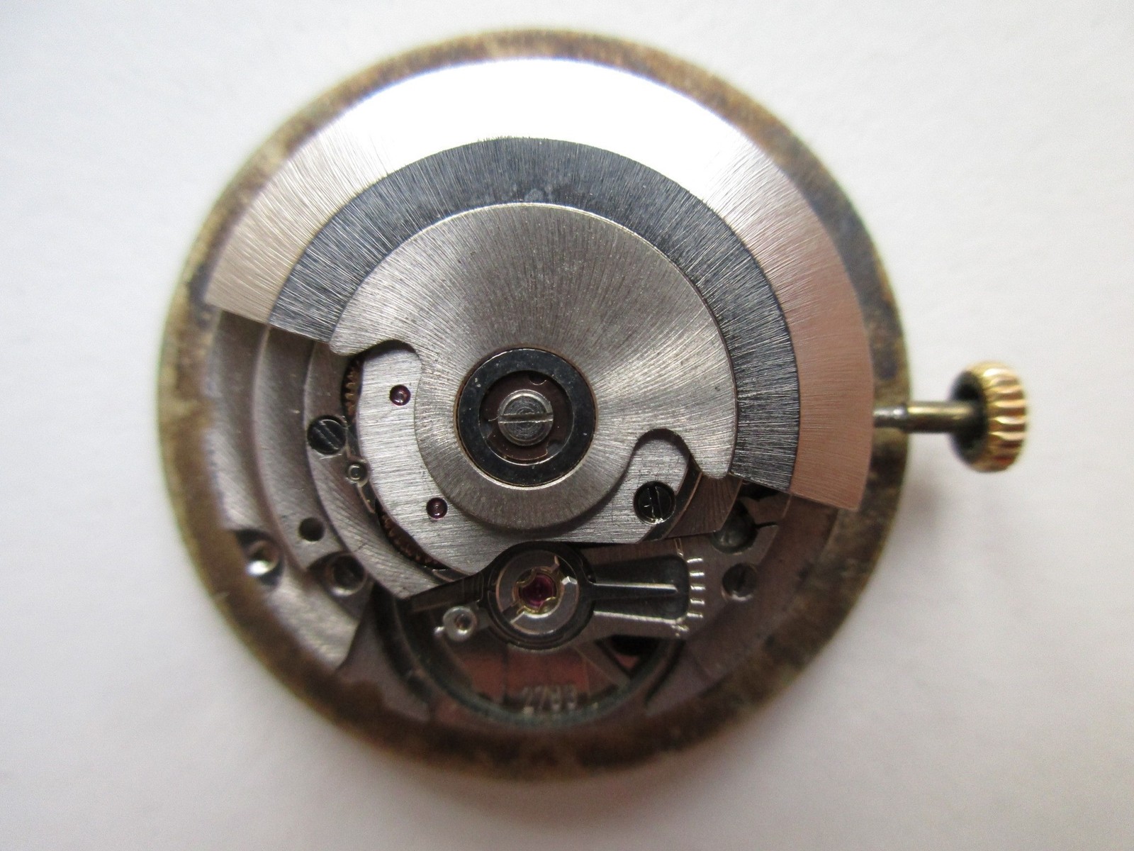 ETA cal. 2783 Swiss automatic watch movement – date at 6 – running