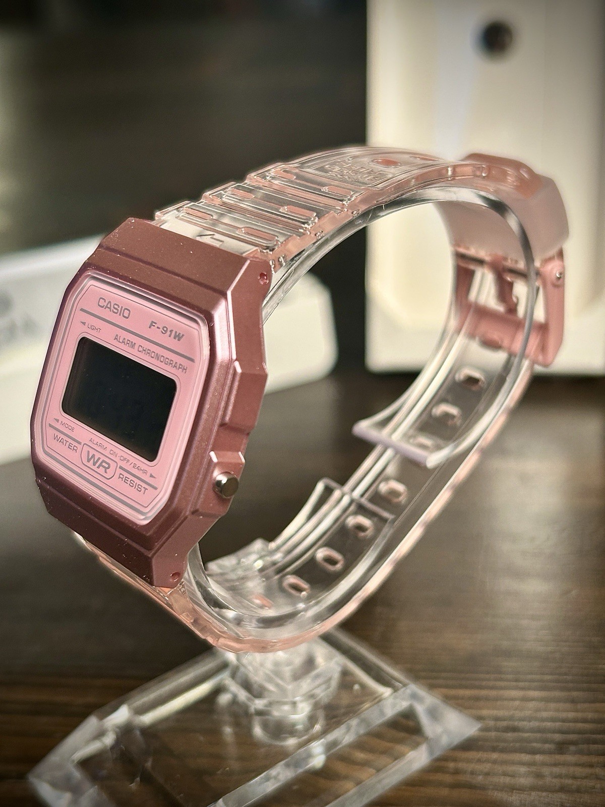 Casio F-91WS-4JH JDM Pink F-91W BNIB Japan Model Box Papers Complete
