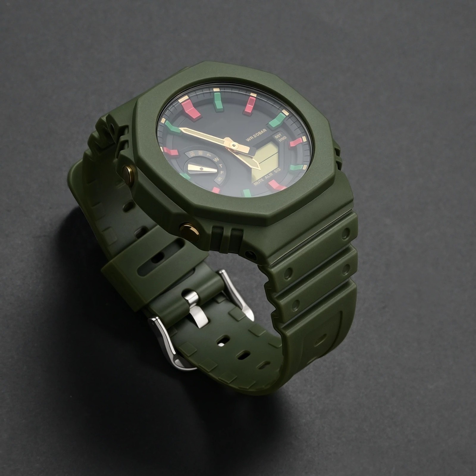 Casio G-Shock GA-2100-1A1/GA2110/GA-B2100 Watch Strap Case Proof Protective