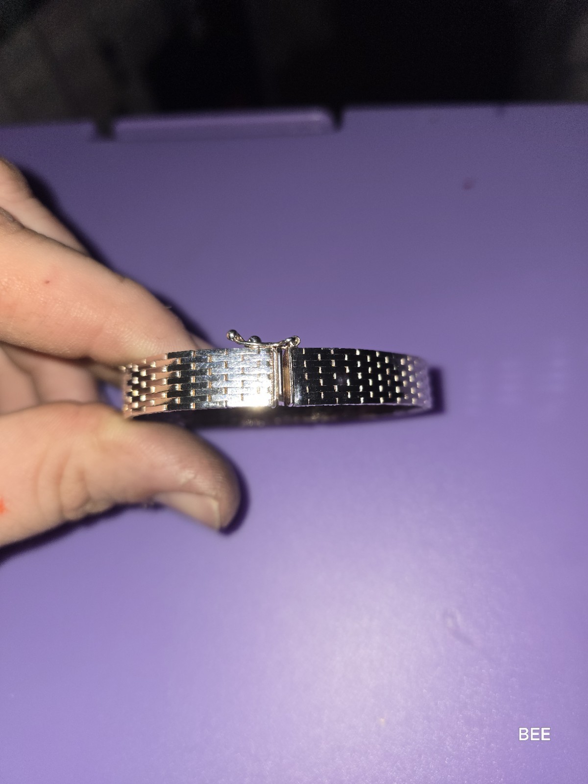 Vintage Milor Italy Sterling Silver 925 Bracelet 7.5 Inch