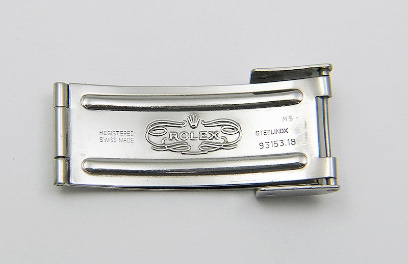 Genuine Rolex Submariner 93153.18 Buckle Deployant Clasp Blades & Flip Lock 1988