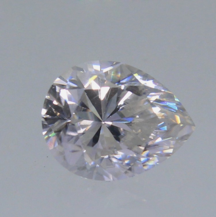 Loose CVD Diamond 2.50 x 3 mm Lab-Grown Pear Cut IF Clarity 4 Pcs Lot Certified