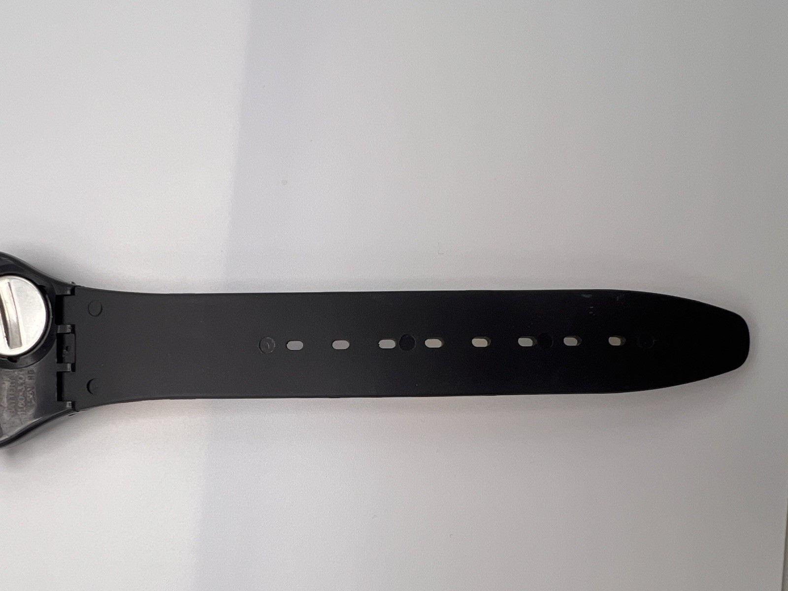 Vintage Swatch Gent LIGHT ME UP Touch Loomi GB908 2003 Cube Explosion Band READ