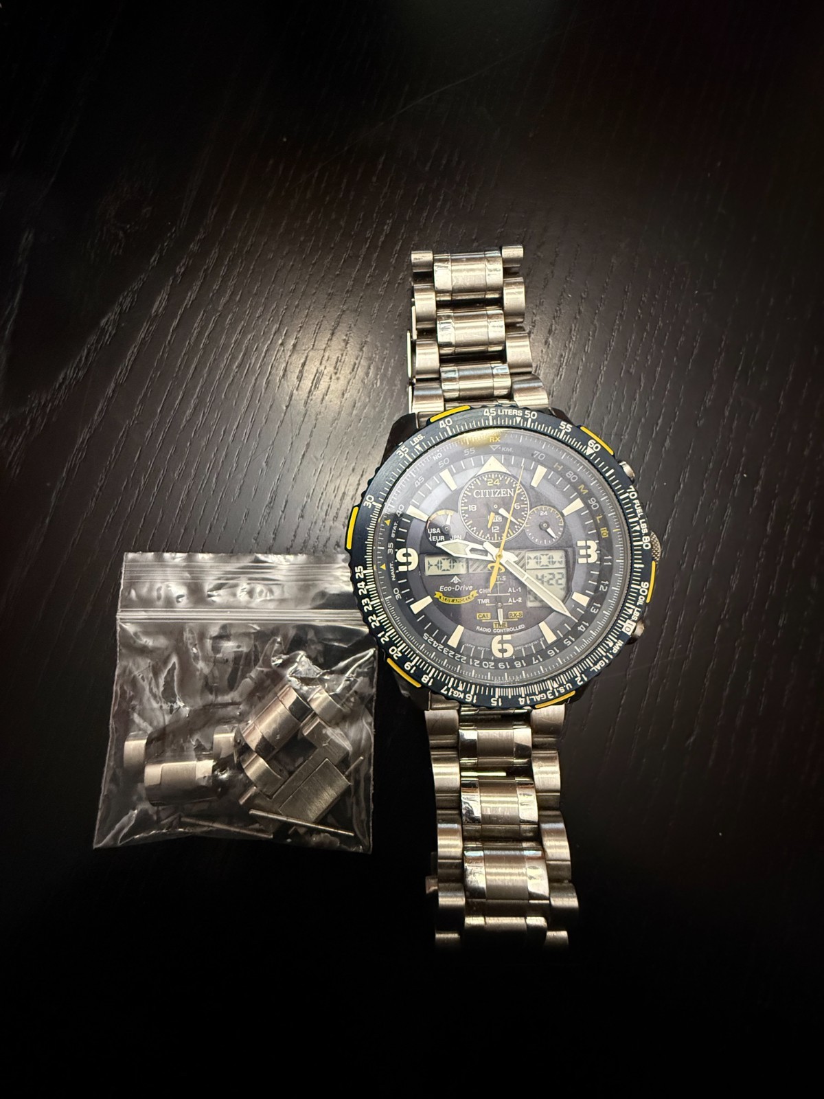 FLAWLESS Citizen Blue Angel Promaster Eco-Drive Stainless Steel