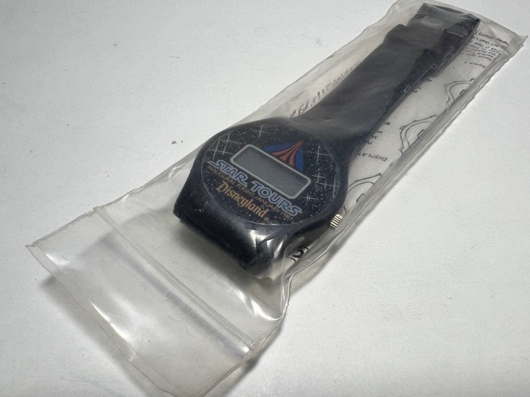 1987 Star Tours Star Wars Disney Theme Park Digital Watch