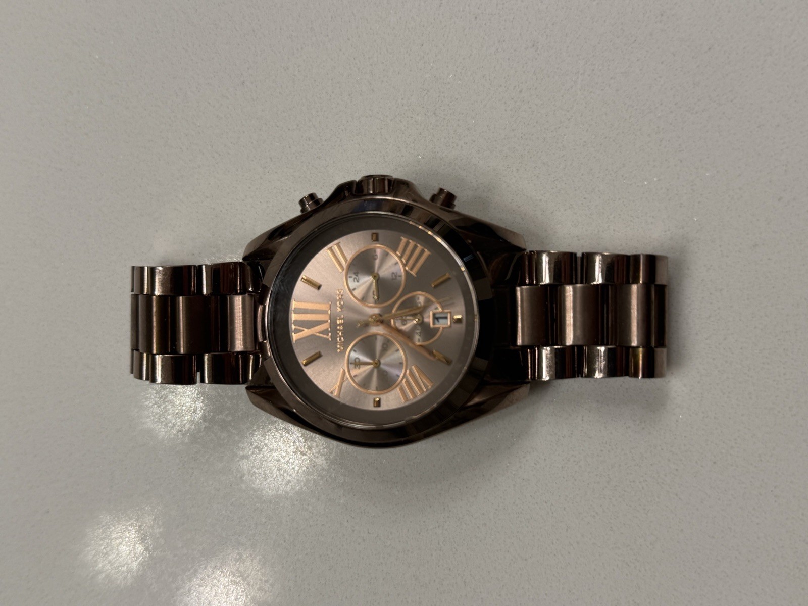 Michael Kors Bradshaw Sable Unisex Adults Watch – MK6247